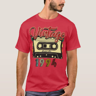Vintage 1994 Greatest Hits Cassette Tape T-Shirt