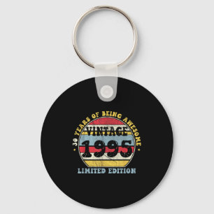 Vintage 1995 Limited Edition 30-year-old 30th Birt Key Ring