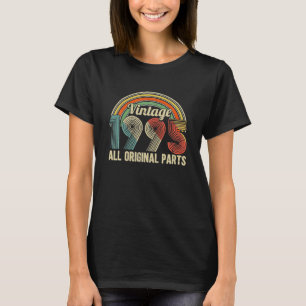 Vintage 1995 Original Parts Funny Best Of 1995 T-Shirt