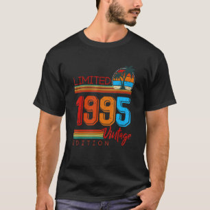 Vintage 1995  Retro 27th Birthday 27 Year Old T-Shirt