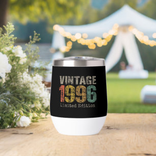 Vintage 1996 Text 30th Birthday Gift Men Women 30