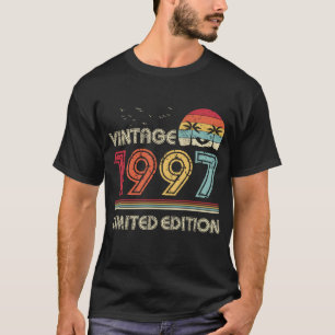 Vintage 1997 Limited Edition 27th Birthday Gift T-Shirt