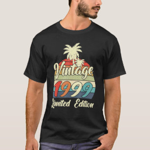 Vintage 1999 22nd Birthday 22 Year Old T-Shirt