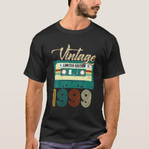 Vintage 1999 23Rd Birthday Cassette Tape For Men W T-Shirt