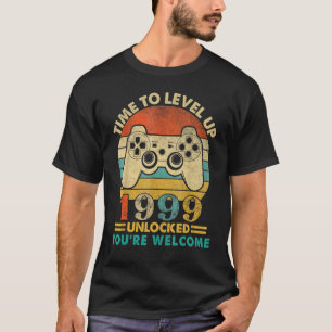 Vintage 1999 Funny 23 Years Old Video Gamer 23th B T-Shirt