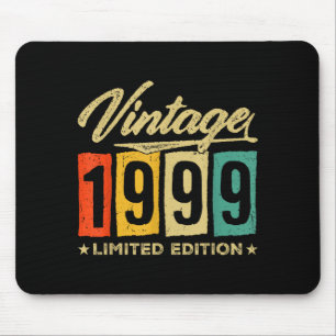 Vintage 1999 Limited Edition 27 Years Old 27th Bir Mouse Pad