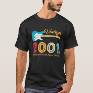 Vintage 2001 Limited Edition 21St Birthday 40 Year T-Shirt