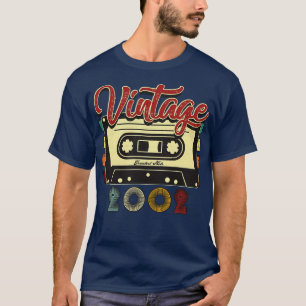 Vintage 2002 Greatest Hits Cassette Tape T-Shirt