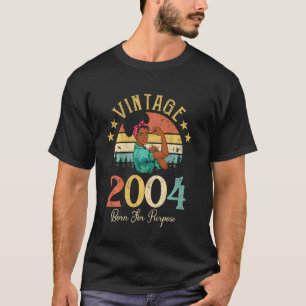 Vintage 2004 African Women Black 18 Years Old 18th T-Shirt