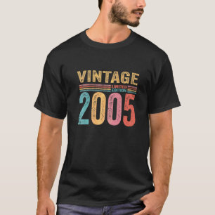 Vintage 2005  17 Year Old Birthday T-Shirt