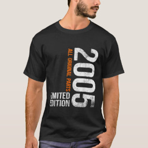 Vintage 2005 21th Birthday Gifts Men Women 21 T-Shirt