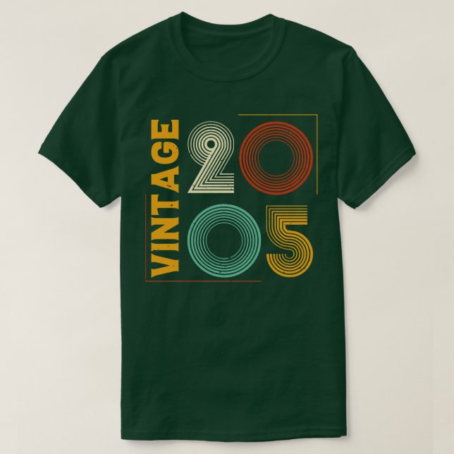 Vintage 2005 Limited Edition T-Shirt (Design Front)