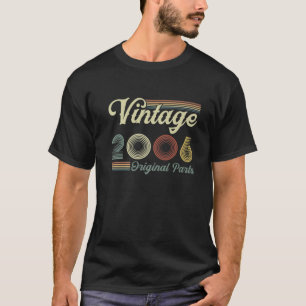 Vintage 2006 Original Parts Retro 16Th Years Old B T-Shirt