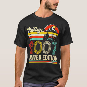 Vintage 2007 Limited Edition 17 years Old 17th Bir T-Shirt