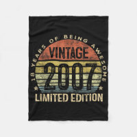 Vintage 2007 Limited Edition 18-year-old Gifts 18t