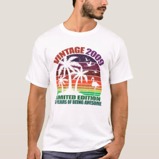 Vintage 2009, 13Th Birthday, Teen Boys Girls, 13 Y T-Shirt