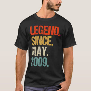 vintage 2009 14th birthday retro 14 years old T-Shirt