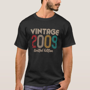 Vintage 2009 Limited Edition 13th Birthday 13 T-Shirt