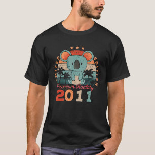 Vintage 2011 Birthday Koala Bear Koalaty T-Shirt