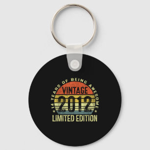 Vintage 2012 Limited Edition 14 Year Old 14th Birt Key Ring