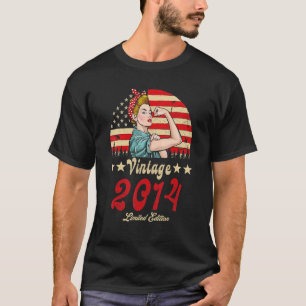 Vintage 2014 2014 8th B Day 8 Years Old T-Shirt