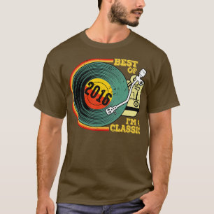 Vintage 2016 Birthday Shirt Im Classic Birthday Sh