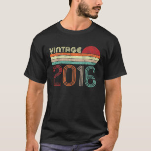 Vintage 2016 Limited Edition 6 Year Old Gifts 6Th T-Shirt