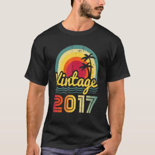 Vintage 2017 5 Years Old Boys And Girls 5th Birt T-Shirt