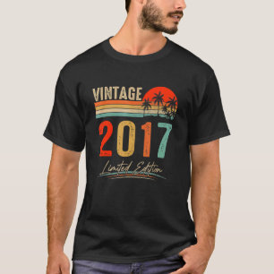 Vintage 2017  5th Birthday 5 Year Old T-Shirt