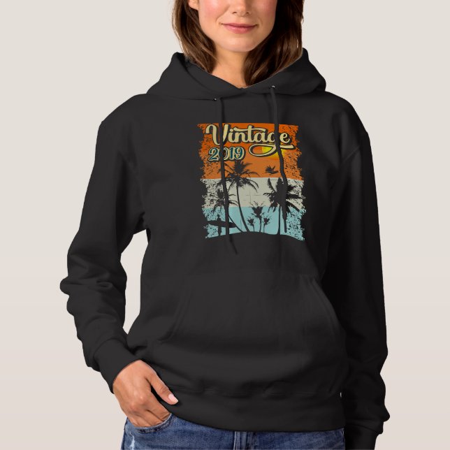 Vintage 2019 hoodie (Front)
