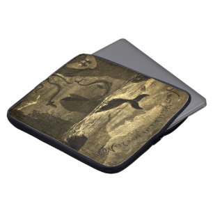 Vintage 20,000 Leagues Under The Sea Laptop Sleeve