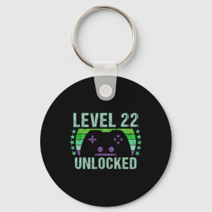 Vintage 22nd Birthday Gift 22 Year Old Boy Girl Ga Key Ring