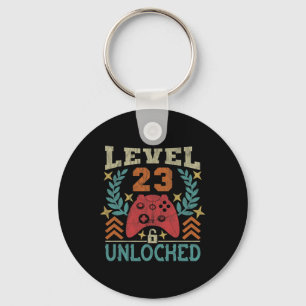 Vintage 23rd Birthday Gift 23 Year Old Boy Girl Ga Key Ring