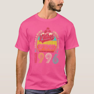 Vintage 26th Birthday Awesome Since September 1996 T-Shirt