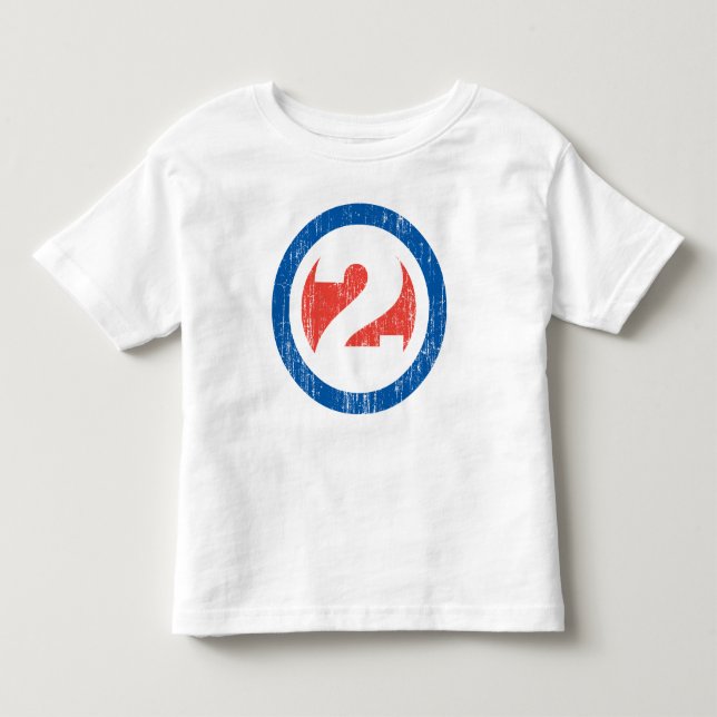Vintage #2 toddler T-Shirt (Front)
