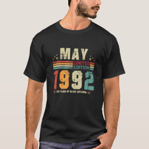 Vintage 30 Years Old Retro Birthday Awesome Since T-Shirt