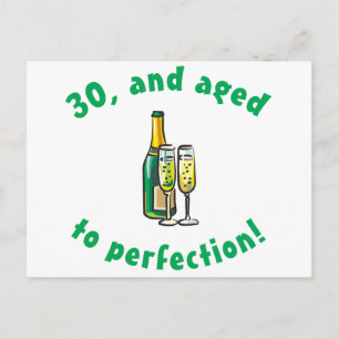 Vintage 30th Birthday Gift Postcard