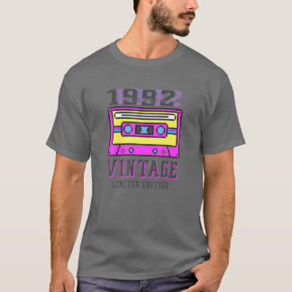 Vintage 30Th Birthday Tee Retro 1992 Edition Casse