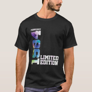Vintage 40 Birthday I Limited Edition February 198 T-Shirt