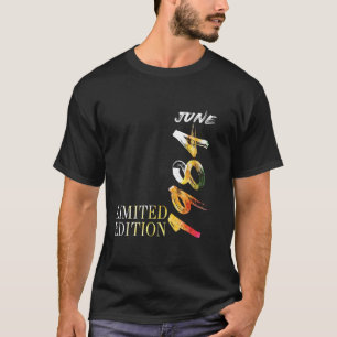 Vintage 40 Birthday I Limited Edition June 1984 Lo T-Shirt