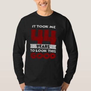 Vintage 44 Years Old Funny 44th Birthday Gift T-Shirt