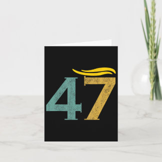 Vintage 47 Trump Hair 1 Card