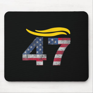 Vintage 47 Trump Hair 2 Mouse Pad