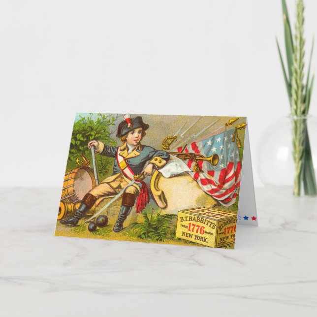 Vintage 4th of July Card (Front)