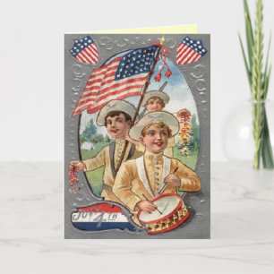 Vintage 4th of July Card