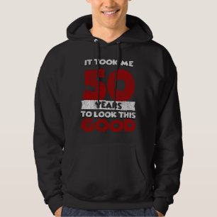 Vintage 50 Years Old Funny 50th Birthday Gift Hoodie