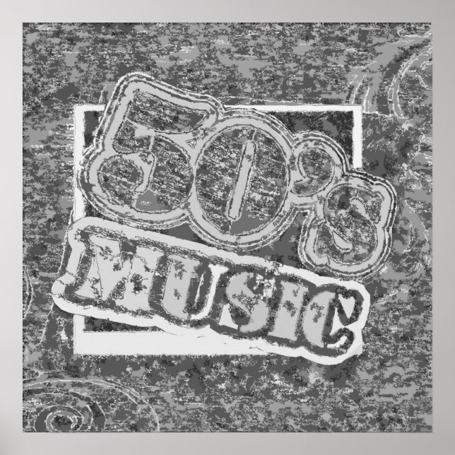 Vintage 50's Music - Poster (Front)