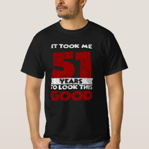Vintage 51 Years Old Funny 51st Birthday Gift T-Shirt