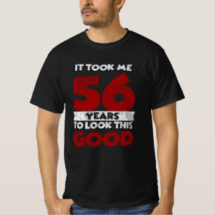 Vintage 56 Years Old Funny 56th Birthday Gift T-Shirt
