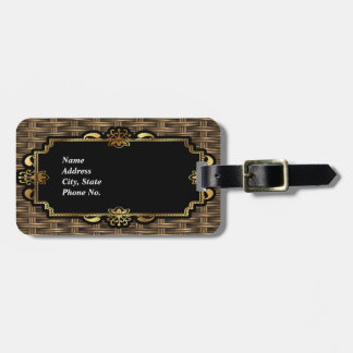 Vintage 5 Luggage Tag Options